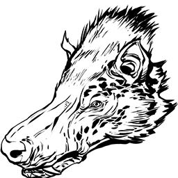 Andrewsarchus dinosaur that drops the Leder item when defeated in ARK: Survival Ascended