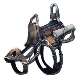 Primitive Castoroides Saddle