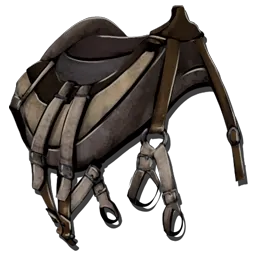 Primitive Doedicurus Saddle