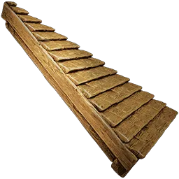 Wood Triangle Roof & Corner