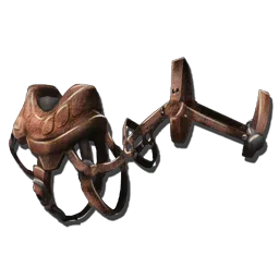 Primitive Iguanodon Saddle