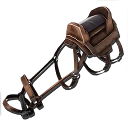 Primitive Megalania Saddle