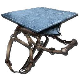 Primitive Mosasaur Platform Saddle