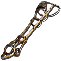 Primitive Plesiosaur Saddle