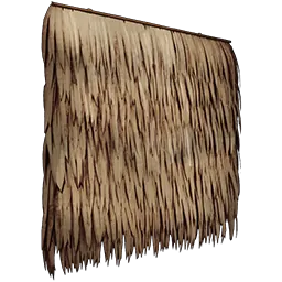 Thatch Wall & Doorway