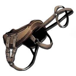 Primitive Therizinosaurus Saddle