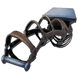 Primitive Titanosaur Platform Saddle